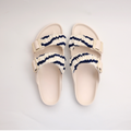 ANTI-BLISTERS STRAP COVERS | BLUE-WHITE STRIPES