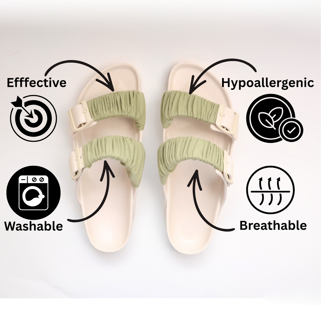 ANTI-BLISTERS STRAP COVERS | OLIVE GREEN