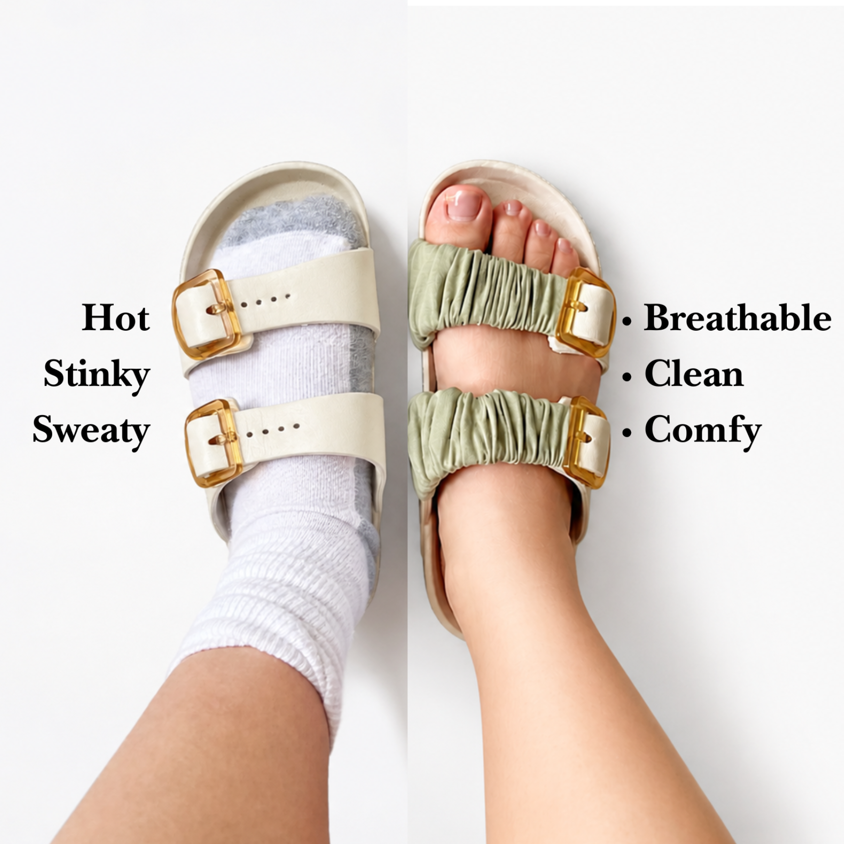 ANTI-BLISTERS STRAP COVERS | OLIVE GREEN