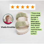 ANTI-BLISTERS STRAP COVERS | OLIVE GREEN