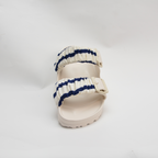 ANTI-BLISTERS STRAP COVERS | BLUE-WHITE STRIPES