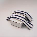 ANTI-BLISTERS STRAP COVERS | BLUE-WHITE STRIPES